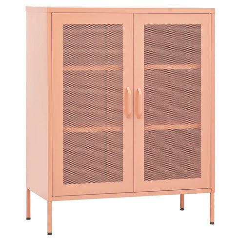 Lady Jillian -  Storage Cabinet Pink 80x35x101,5 cm Steel - Model 4